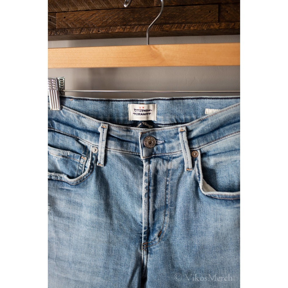 Citizens of Humanity Ella Mid Rise Slim Crop Jeans 27 NEW - Picture 3 of 5